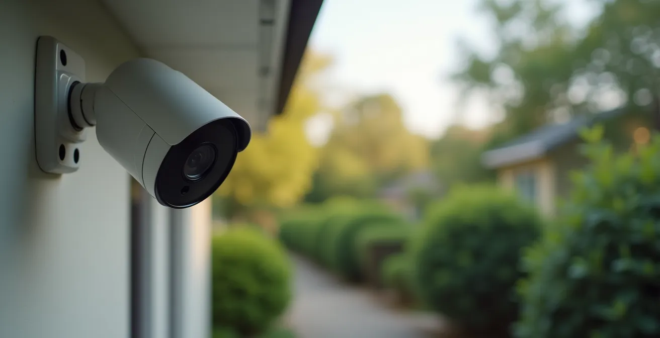 Rechtskonforme Positionierung einer Überwachungskamera am Haus