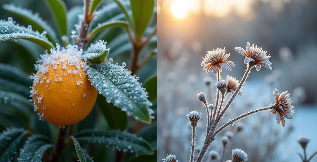 Detaillierte Winterhärtezonen-Karte Deutschlands mit farblicher Kennzeichnung der Klimazonen
